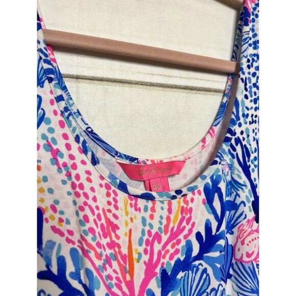 Lilly Pulitzer EUC Jarrett Romper Resort White Sway with Me Size XS - Picture 4 of 7